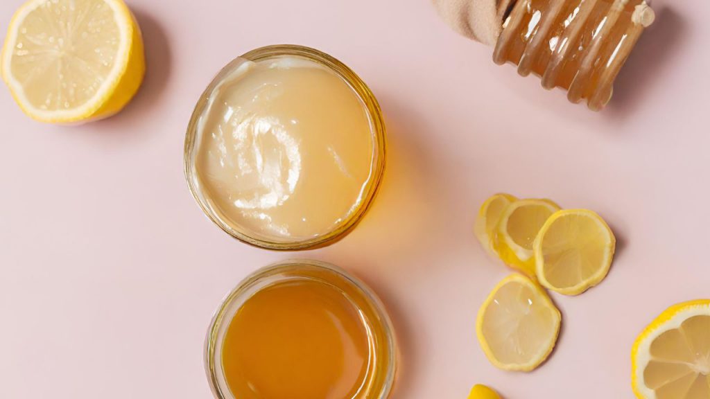 Korean Beauty Hacks - honey and lemon face pack