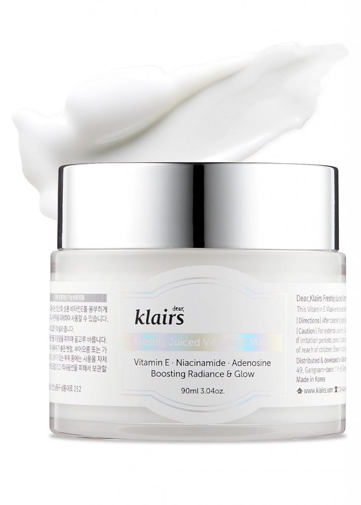 Dear, Klairs Freshly Juiced Vitamin E Mask