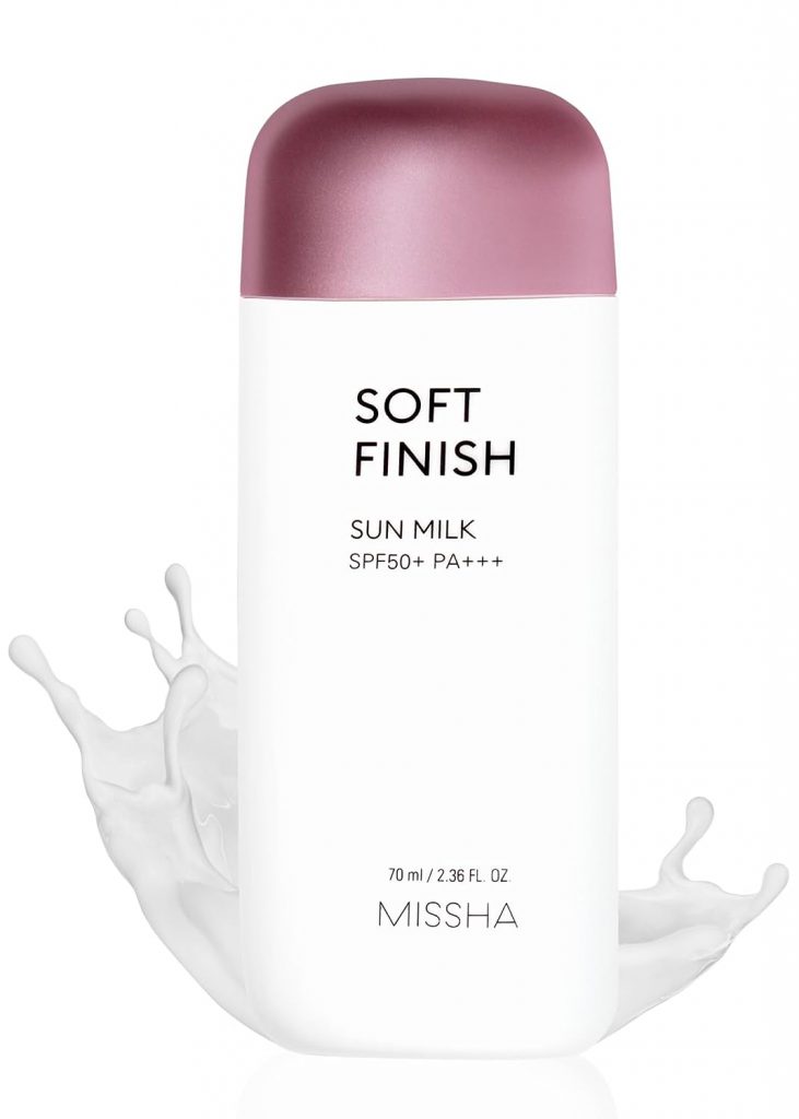 Missha All Around Safe Block Soft Finish Sun Milk SPF50